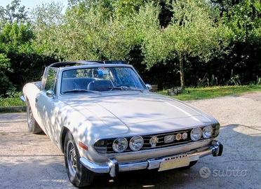 Triumph Stag 26 hp -1971, bianco avorio,TRATTABILE