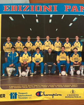 Poster pallavolo Panini 1984 1985 serie A1