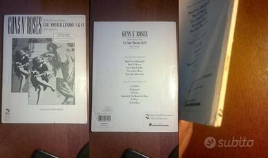 spartito guns n roses use your llusion pianoforte