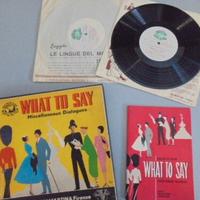 Corso di inglese in vinile