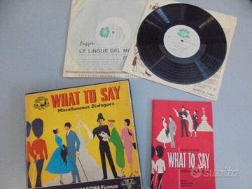 Corso di inglese in vinile