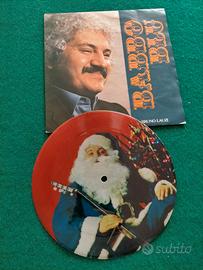 DISCO 45 GIRI DI BRUNO LAUZI BABBO BLU  DEL  1980