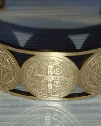 Bracciale Croce San Benedetto Protezione Cattolica