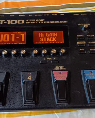 Boss Gt100 multieffetto