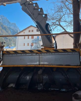 Turbina neve Berta per trattore Pto 160 cm