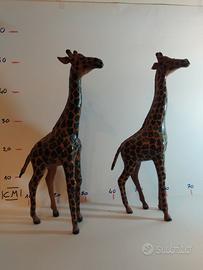 coppia giraffe soprammobile 
