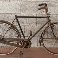 Bicicletta Bianchi d'epoca freni a bacchetta 