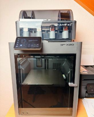 Stampante 3D Bambu Lab X2D Combo con AMS 2 Pro