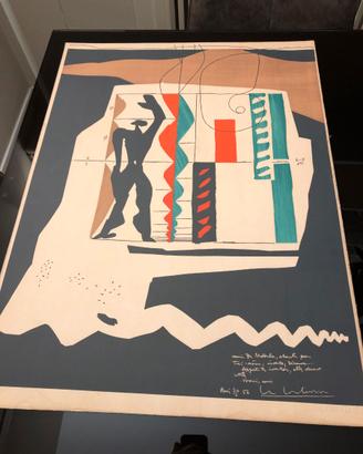 stampa litografica Le Modulor