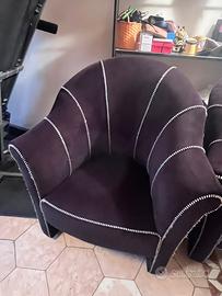 Coppia di poltrone modello Koller Joseph Hoffman