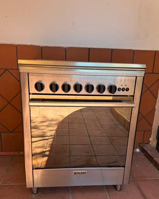 Cucina a gas con forno elettrico Glem, 5 fuochi
