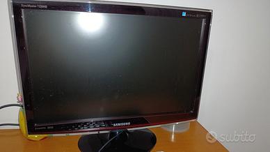 Samsung SyncMaster T220HD, 22", monitor/TV.