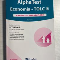 AlphaTest Economia TOLC-E