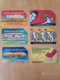 Carte telefoniche anni 90 italiane ed estere