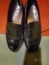 Mocassini uomo Brecos in vitello nero – taglia UK