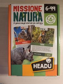 Gioco di carte Missione Natura ed. Clementoni