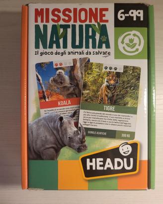 Gioco di carte Missione Natura ed. Clementoni