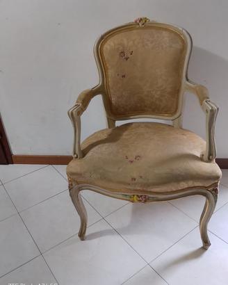 Sedia in stile Luigi XV