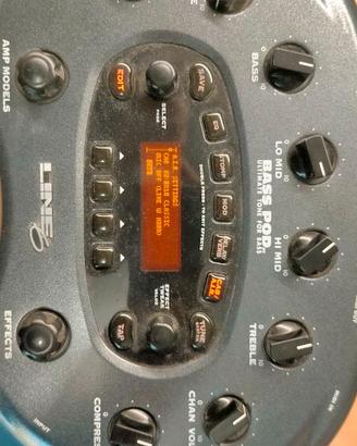 Line6 Bass Pod XT con FBV Express
