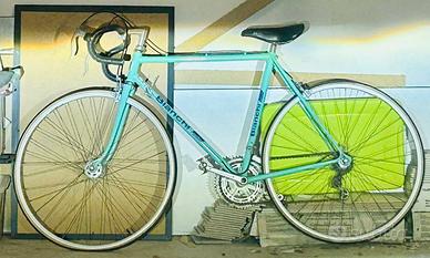 Bicicletta Corsa Bianchi Campagnolo anni 60