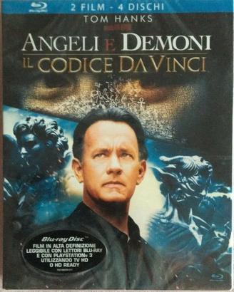 Angeli e Demoni + Il codice Da Vinci Box 4 blu ray