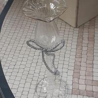 Candelabri in vetro soffiato