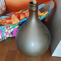 Damigiana medio piccola dorata