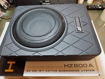 ESX HZ800A - Subwoofer attivo da 20 cm (8") serie