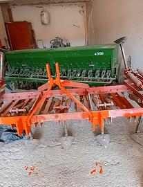 Tiller 11 molle e Seminatrice 3 metri