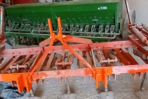Tiller 11 molle e Seminatrice 3 metri