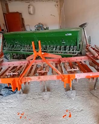 Tiller 11 molle e Seminatrice 3 metri
