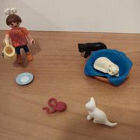 Playmobil 5126 bimba con gatti