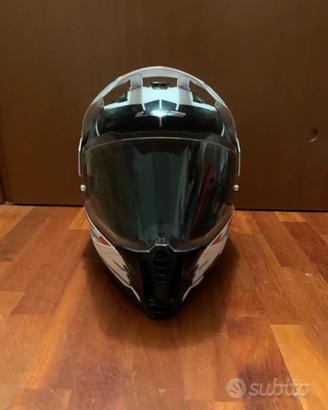 Casco cross / motard LS2 con visierino parasole