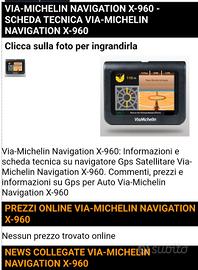 Navigatore ViaMichelin X960
