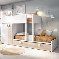 Letto a castello con armadio ANCORA IMBALLATO