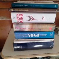 Libri  genere horror avventura  spirituali .psicol