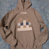 felpa con cappuccio Minecraft Official 9anni
