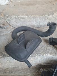 2 marmitte vespa p200e px150 poco usate ottime