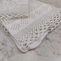 Striscia all'uncinetto filet