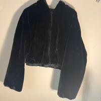 Giacca nera reversibile