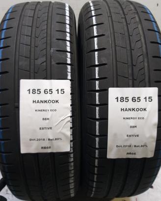 2 GOMME 185 65 15 HANKOOK RB66
