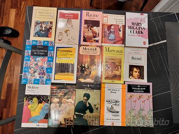 Libri in diverse lingue