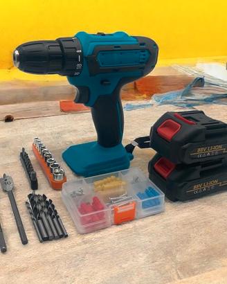 Kit valigetta con trapano avvitatore