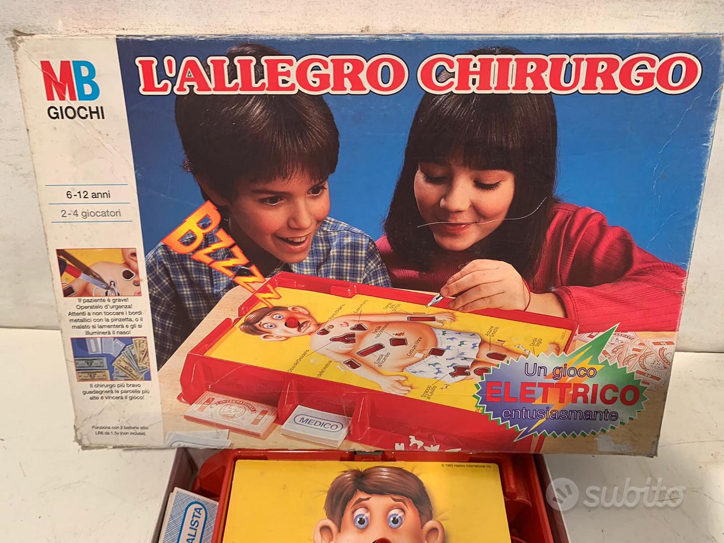 Gioco in scatola Vintage ALLEGRO CHIRURGO - Collezionismo In vendita a  Milano