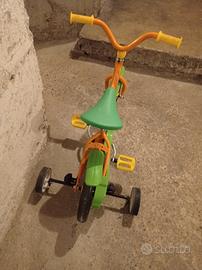 bicicletta bambino con rotelle