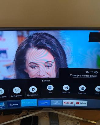 Smart TV Samsung curvo serie UE40K6300