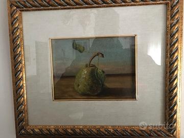 Quadro di Paolo Bonato – Natura morta con pera