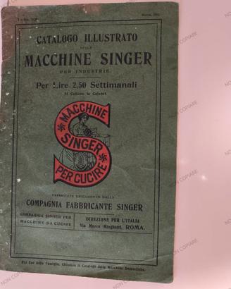 catalogo vintage macchine da cucire