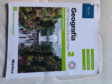 Libro Geografia del mondo che cambia 2 - Markes
