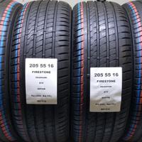 4 GOMME 205 55 16 FIRESTONE BR1516